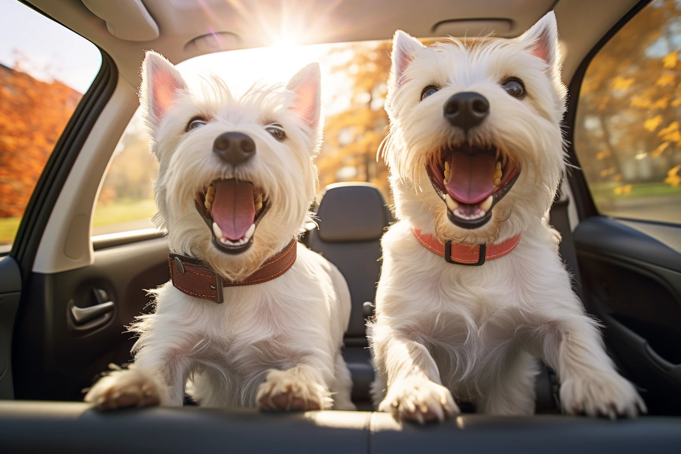 Mercedes-Benz GLC Dog Carrier for West Highland White Terrier